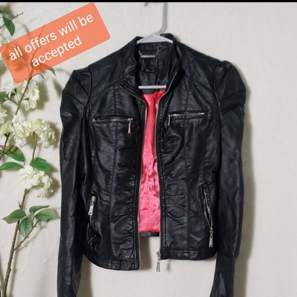 j2 Jackets & Blazers - Leather  jacket  size Small